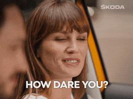 Dont You Dare Excuse Me GIF by Škoda Global