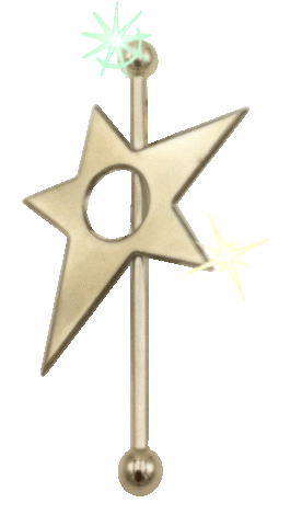 Jewelry Piercing Sticker by Justine Clenquet