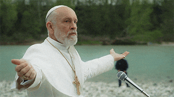 John Malkovich Pope GIF by HBO