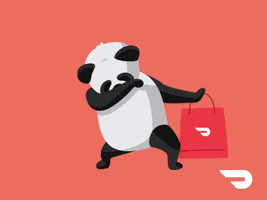 Chinese Panda GIF by DoorDash