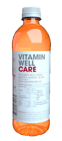 Care Functionaldrink Sticker by Vitamin Well AB