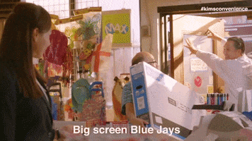 blue jays television GIF by Kim's Convenience