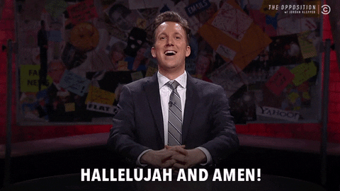 hallelujah GIF by The Opposition w/ Jordan Klepper