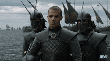 grey worm episode 3 GIF by Game of Thrones