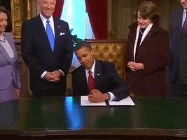 signing barack obama GIF by Obama