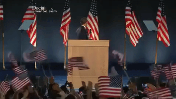 barack obama flags GIF by Obama