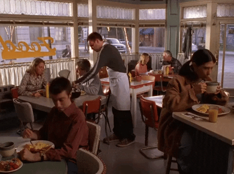 Season 5 Lukes Diner GIF by Gilmore Girls  - Find & Share on GIPHY