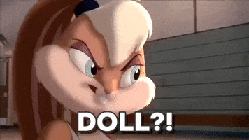 Lola Bunny Doll GIF by Space Jam