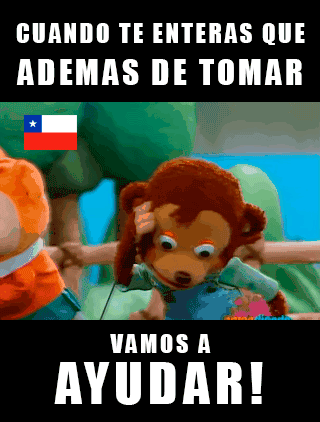 oscarjorqueravaldes chile ayuda carocho inflames GIF