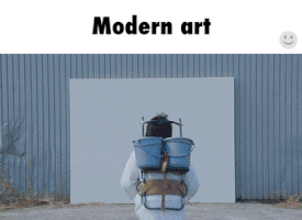 missglittercyannide modern art GIF