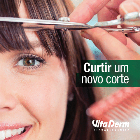 vitaderm cabeleireira vita derm #amo ser cabeleireiro GIF