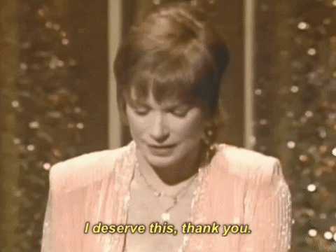 I Deserve This Shirley Maclaine GIF by The Academy Awards
