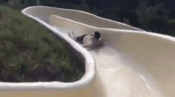 xhtweb risa salida caÃ­da tobogÃ¡n GIF