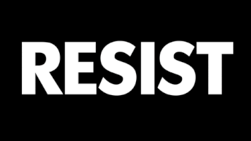 ollygibbs trump president resistance resist GIF