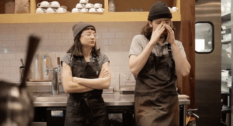 Blue Bottle Ugh GIF by Julieee Logan - Find & Share on GIPHY