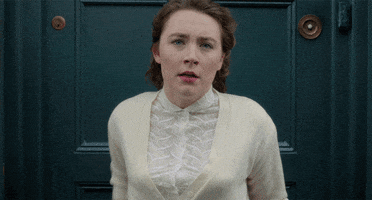 Frustrated Saoirse Ronan GIF by Searchlight Pictures
