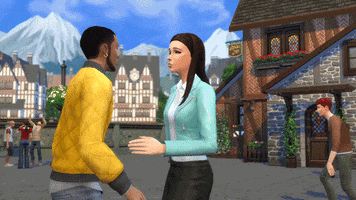 Sim Kiss GIF by The Sims