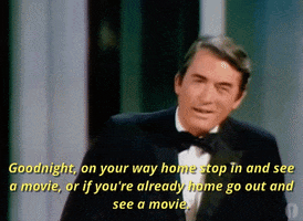 gregory peck watch a movie GIF by The Academy Awards