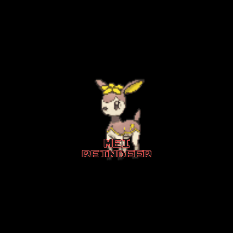 AzzyTheAlolanRaichu meireindeer GIF