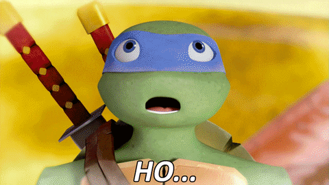 baby ninja turtles gif 1990