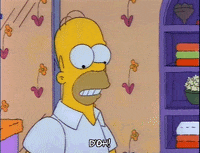 Download Homer Simpson Saying Doh Gif