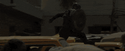 Die Captain America GIF by Agent M Loves Gifs
