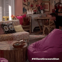 will and grace only on stan GIF by Stan.