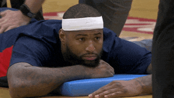 relaxed new orleans pelicans GIF by NBA