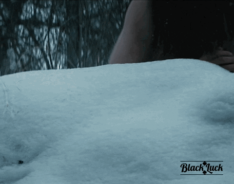 Bevriezende steen koude GIF door Black Luck