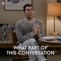 dont get it schitts creek GIF by CBC