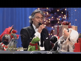 Andrea Bocelli Muppets GIF