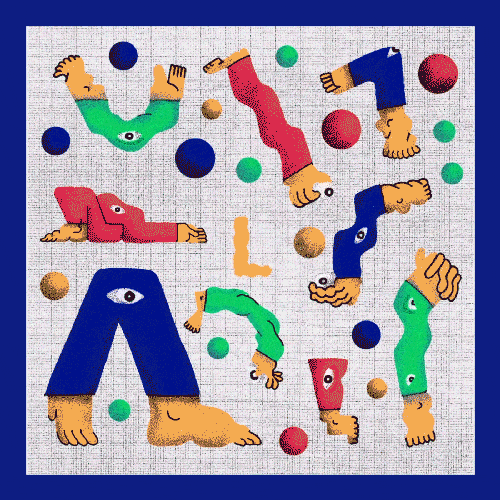 Illustration GIF by Daniel Wesseik