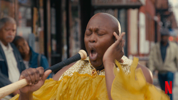 Titus Andromedon Singing GIF by Unbreakable Kimmy Schmidt