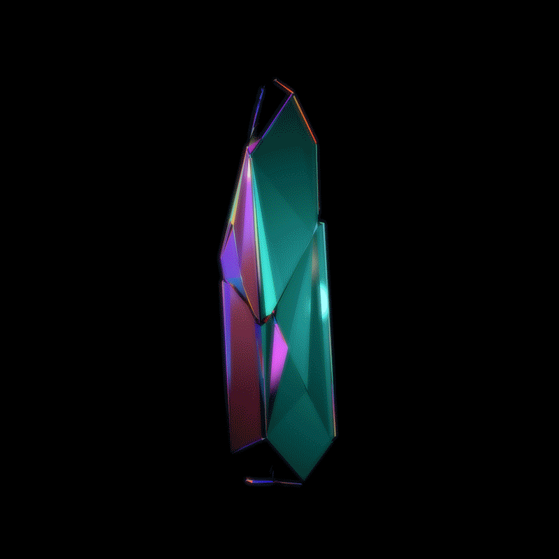 Colors Crystal GIF by SHAED - Find & Share on GIPHY