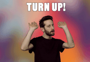 Turn Up Party GIF by Diet Cig