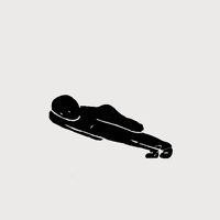 black and white blob GIF by Pedro Piccinini