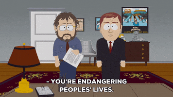 angry office GIF by South Park 