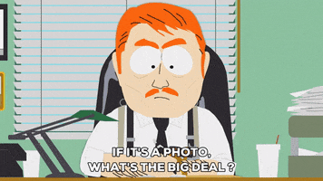photo talking GIF by South Park 
