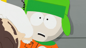 looking up kyle broflovski GIF by South Park 