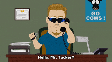phone call explanation GIF by South Park 