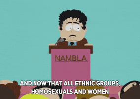 equality yes GIF by South Park 