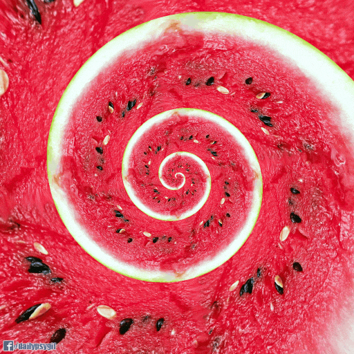 spiral melon GIF by Psyklon