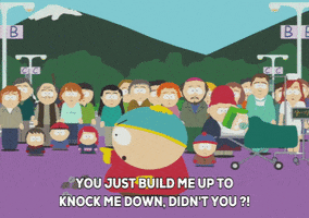 eric cartman crowd GIF by South Park 