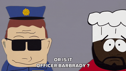 officer barbrady nothing to see here
