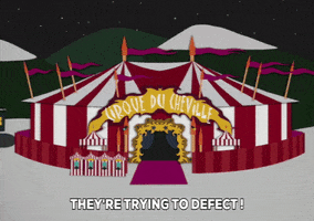circus tent GIF by South Park 