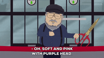 george r r martin singing GIF by South Park 
