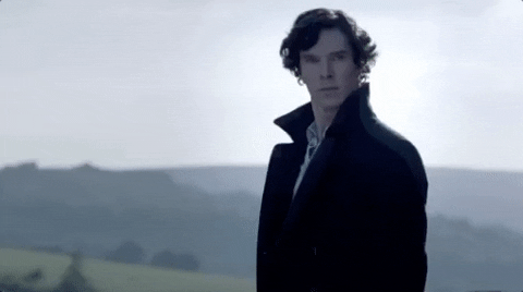 Benedict Cumberbatch Sherlock GIF by BBC - Find & Share on GIPHY