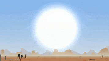 sun desert GIF by South Park 