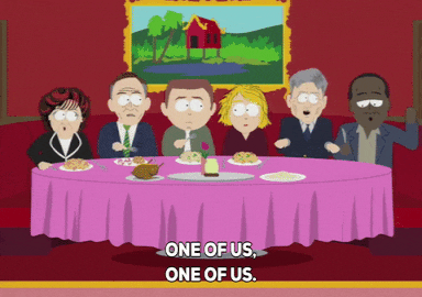 gather one of us GIF by South Park - Find & Share on GIPHY