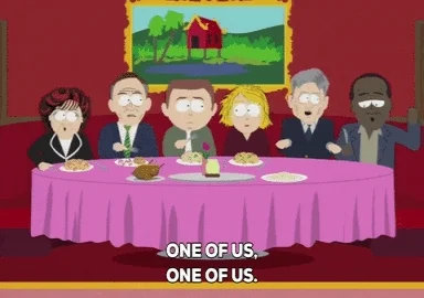 gather one of us GIF by South Park